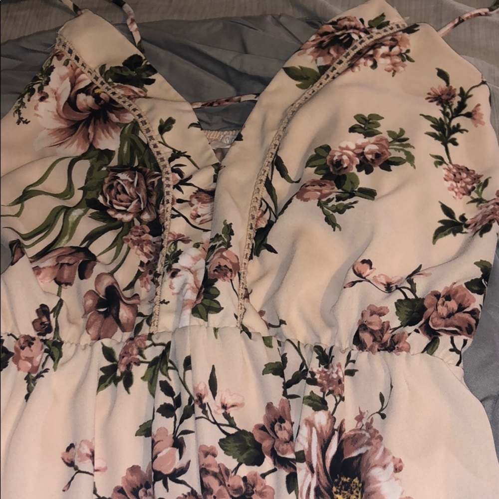 cute floral romper